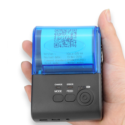 POS андроида передачи термального принтера Bluetooth 58mm портативный мини термальный
