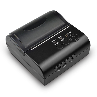 POS 8001DD термального принтера POS мобильный Bluetooth 3inch 80mm Portbale мини