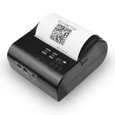 POS 8001DD термального принтера POS мобильный Bluetooth 3inch 80mm Portbale мини