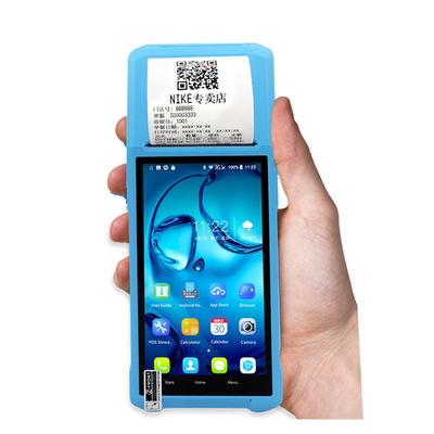 чернь все оплаты POS 3g 4g Handheld терминальная в одной машине 5,5&quot; POS сенсорный экран