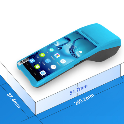 чернь все оплаты POS 3g 4g Handheld терминальная в одной машине 5,5&quot; POS сенсорный экран
