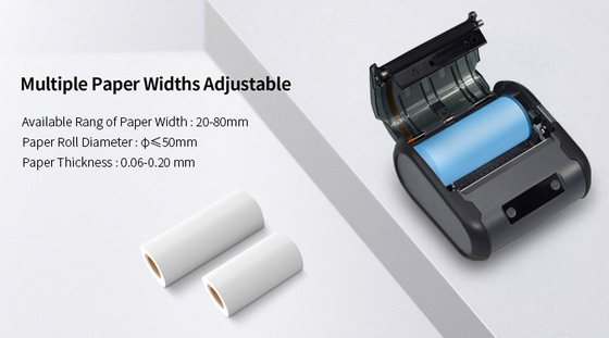Handheld мобильный OEM ZJ-8007 термального принтера 3inch 80mm Portbale мини