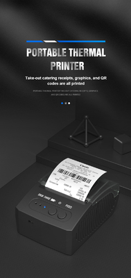 Принтер Bluetooth портативного термального сразу принтера POS мини 58mm