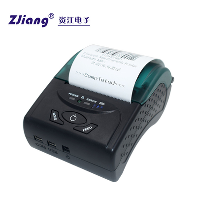 Принтеры портативной машинки 58mm FCC Zijiang беспроводные портативные с USB и Bluetooth