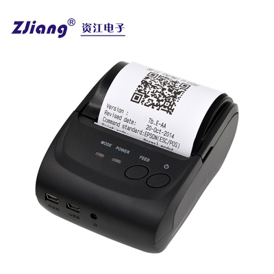 Система принтера POS розницы термального принтера ZJIANG 58mm портативная мини