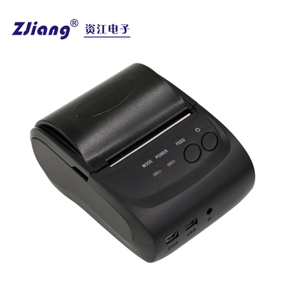 Система принтера POS розницы термального принтера ZJIANG 58mm портативная мини