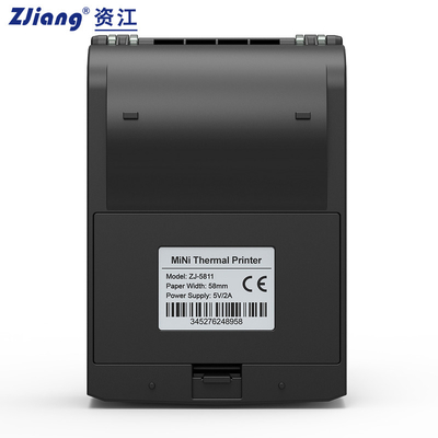 Принтер Bluetooth терминального андроида термальный 58mm Zjiang 5811dd