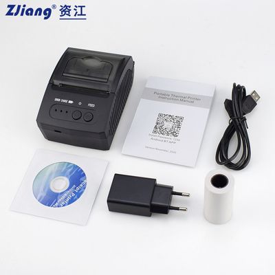 Принтер Bluetooth терминального андроида термальный 58mm Zjiang 5811dd