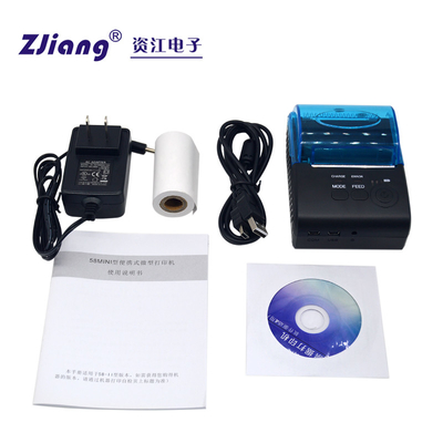 Андроида принтера перемещения Zijiang 58mm принтер IOS портативный Wifi небольшого беспроводного