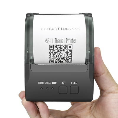 принтер радиотелеграфа 58mm Handheld портативный мини термальный для термального мобильного телефона андроида получения